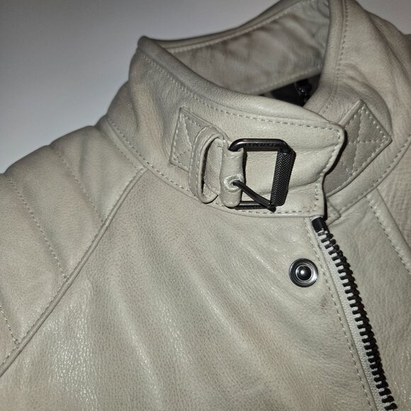 Belstaff Waxed Leather Moto Jacket - Picture 10 of 16